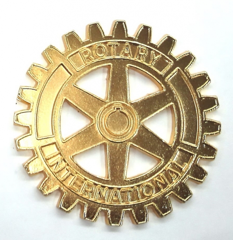 Producto Rueda Rotary bronce macizo dorada 60mm